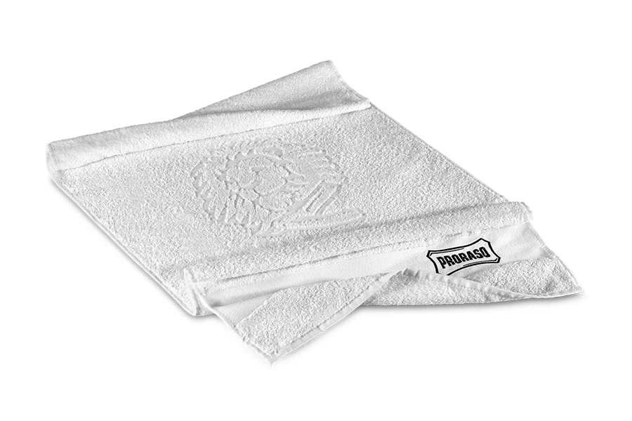 Proraso Serviette Blanche De Barbier 1 Proraso Serviette Blanche De Barbier
