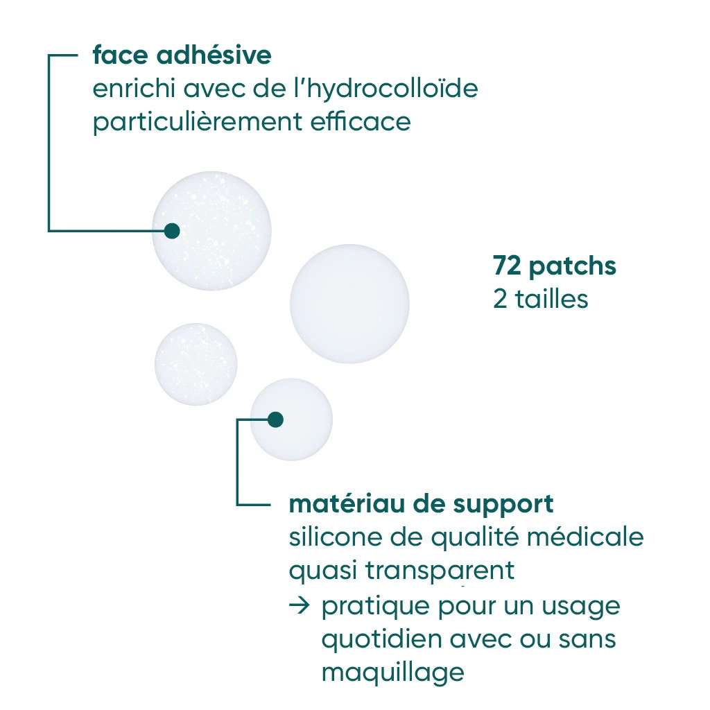 Patchs Anti-boutons Simple Against Pimple - Apricot 3 Patchs Anti-boutons Simple Against Pimple - Apricot – Image 3