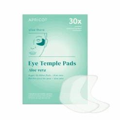 Patchs Yeux Et Tempes à L'aloe Vera Réutilisables Aloe There - Apricot