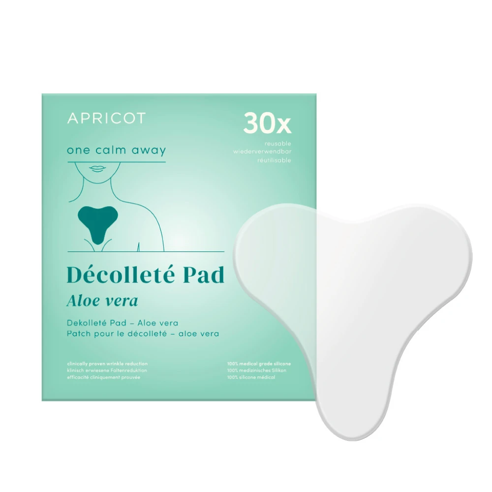 Patch Pour Décolleté Réutilisable à L'aloe Vera One Calm Away- Apricot 1 Patch Pour Décolleté Réutilisable à L'aloe Vera One Calm Away- Apricot