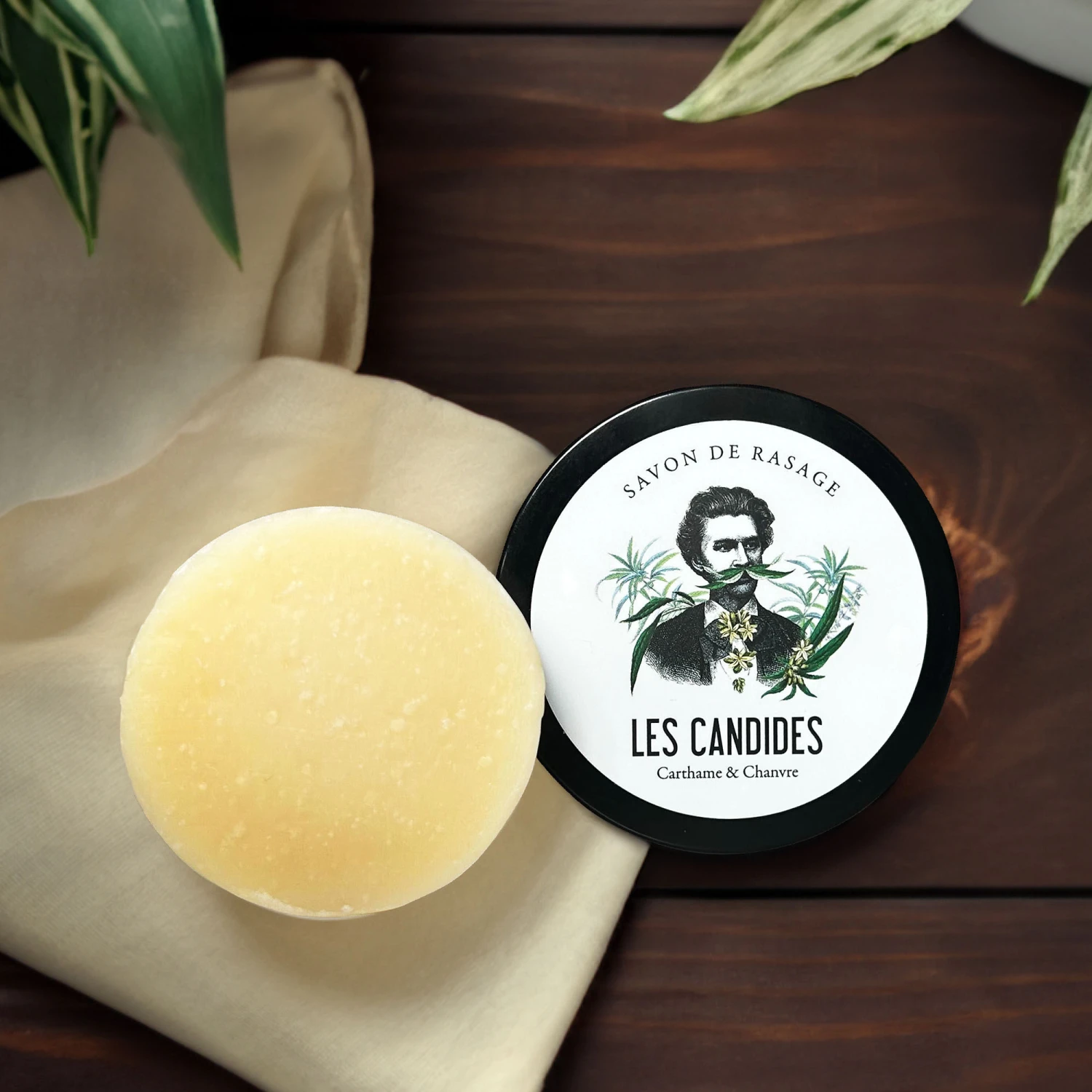 Savon De Rasage Carthame & Chanvre Rechargeable - Prosper - 73 G 1 Savon De Rasage Carthame & Chanvre Rechargeable - Prosper - 73 G